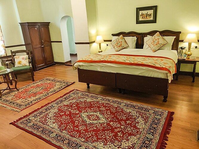 WelcomHeritage Kasmanda Palace Mussoorie Deluxe room 3