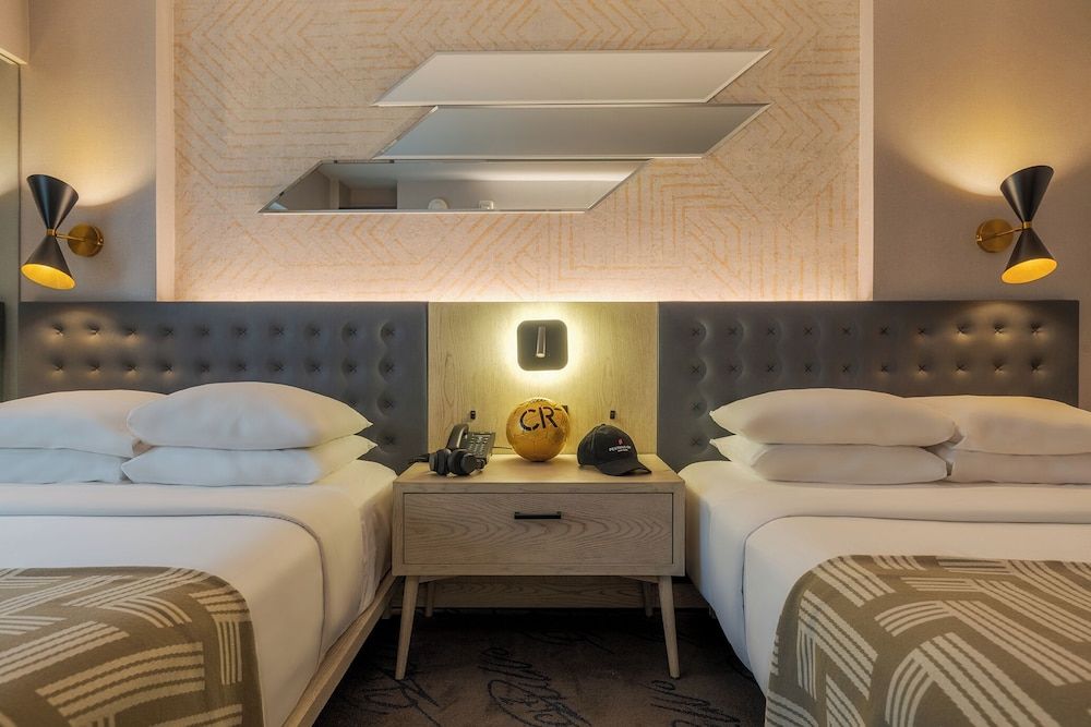 Comfort Double Room, 2 Double Beds (ADA)