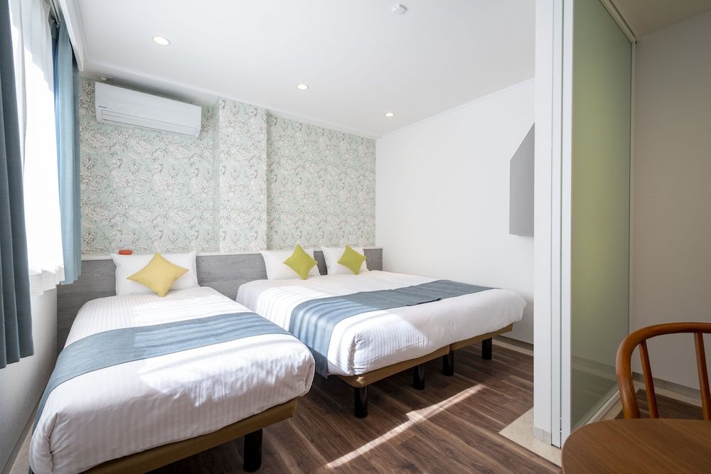 Hotel SAILS Asakusa Triple Room, Garden view