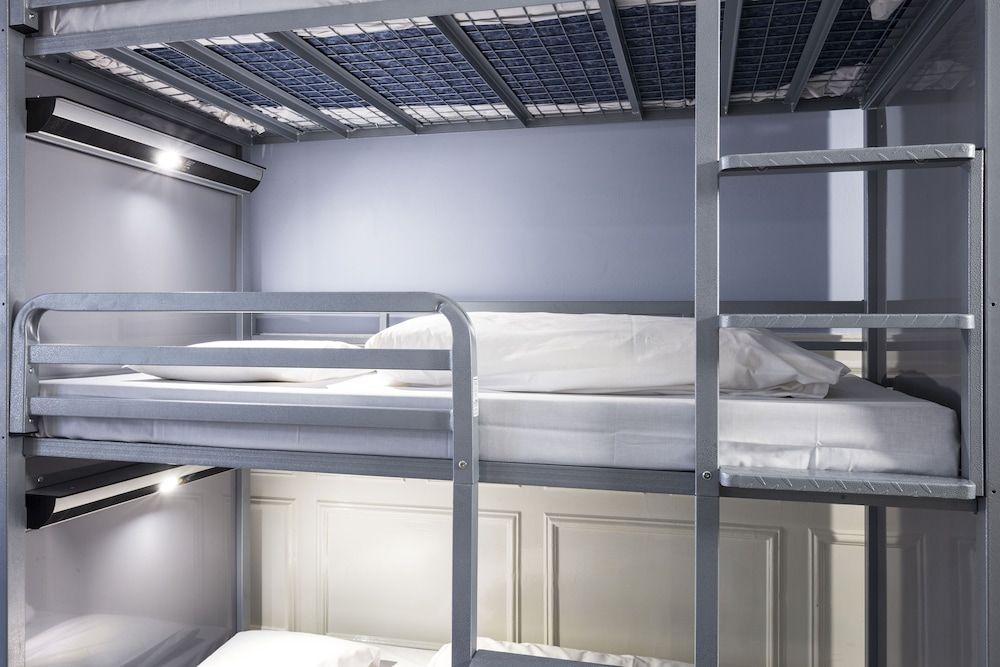 Bed in 9-Bed Dormitory Room