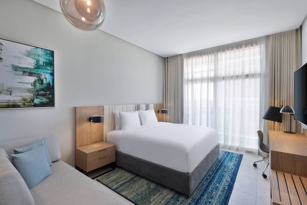 Residence Inn by Marriott Al Jaddaf Studio Suite, 1 King Bed, Balcony 3