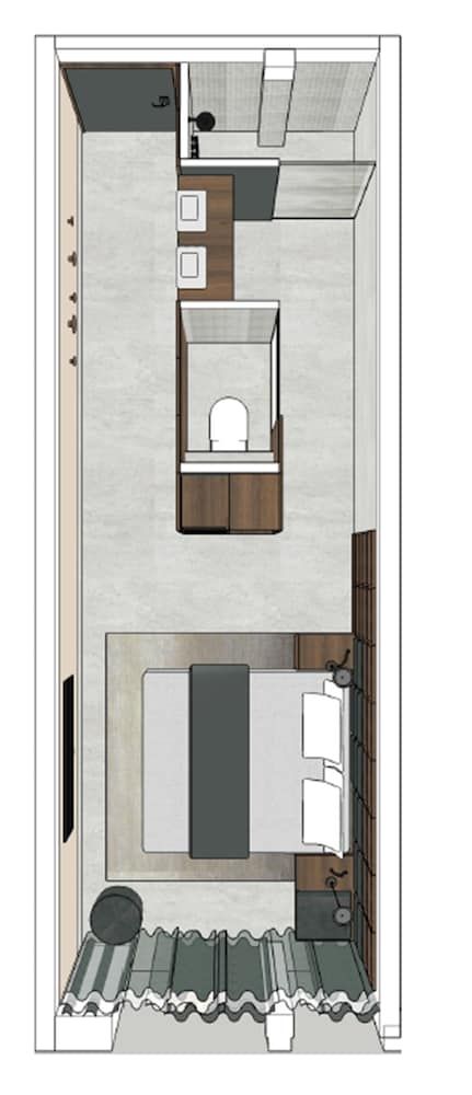 Room layout blue print