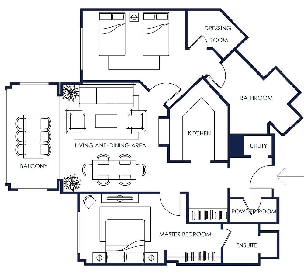 Bnbme - 2B-Shoreline-408 Deluxe Apartment 11