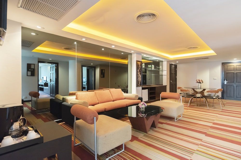 undefined Maroon Infinity Residence by Favstay 9