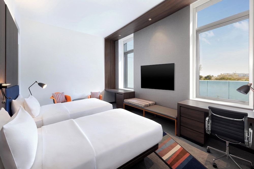Aloft Al Mina Dubai aloft, Room, 2 Twin Beds 2