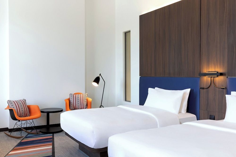 Aloft Al Mina Dubai aloft, Room, 2 Twin Beds