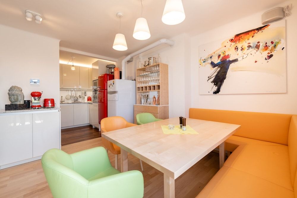 Skyflats Vienna Ring View Panoramic Apartment, Terrace (Sauna, Whirlpool) 15