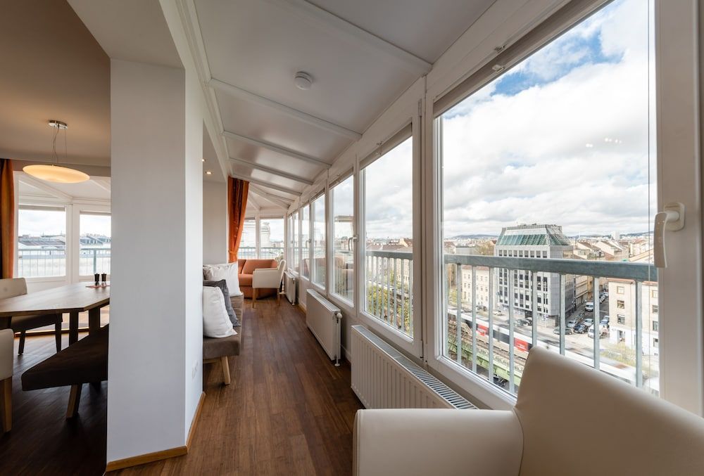 Skyflats Vienna Belle View Panoramic Penthouse, 2 Bedrooms, Patio, City View 17
