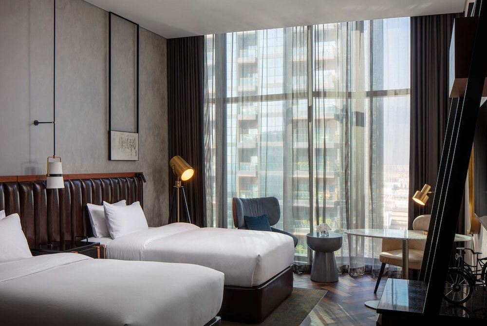 DoubleTree by Hilton Dubai M Square Hotel & Residences Twin Guest Room