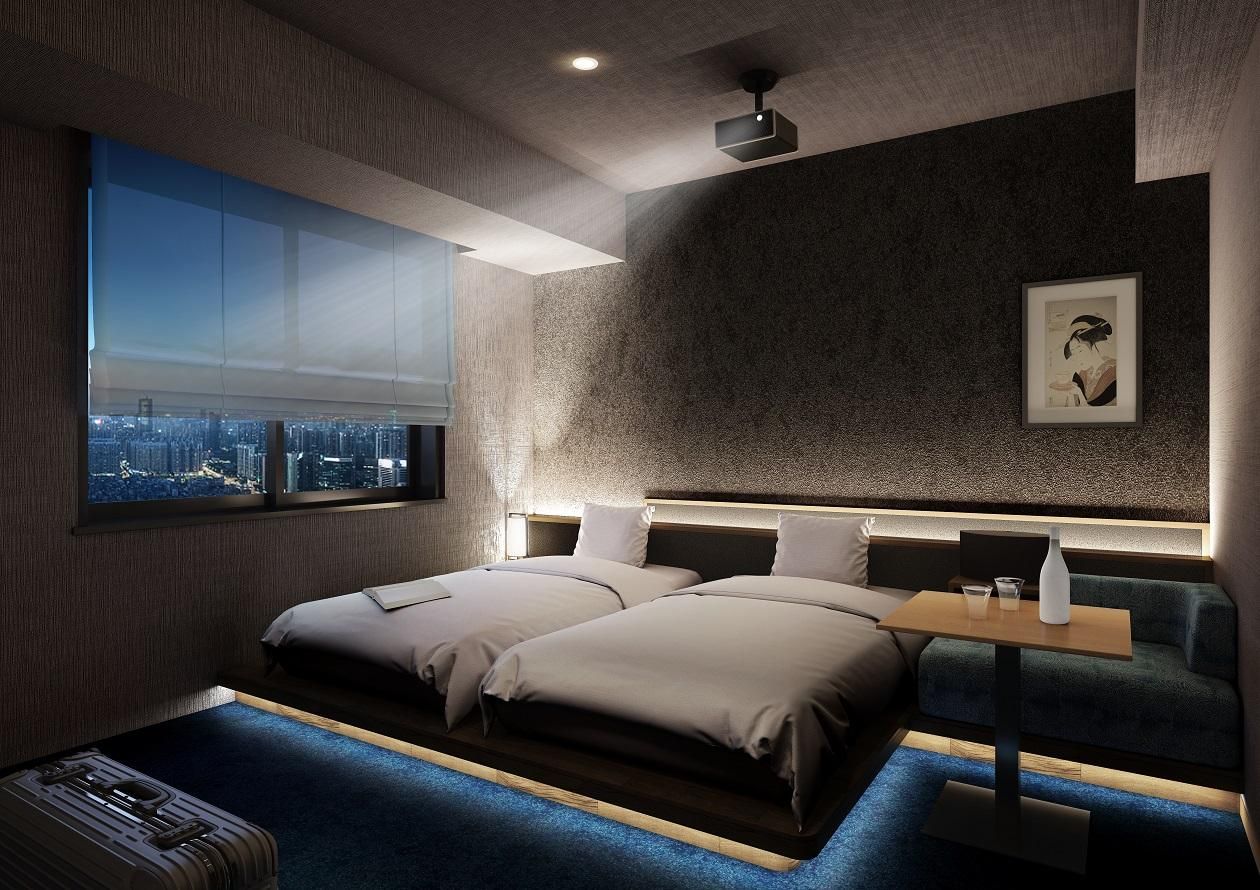 Omiki Hollywood Twin Room - Non-Smoking