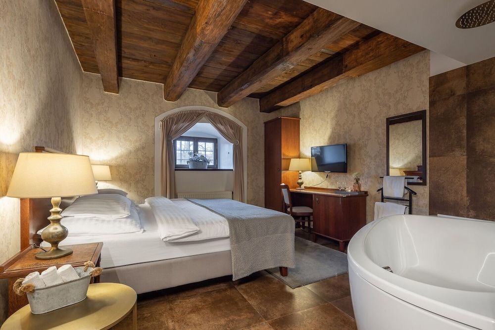 Pytloun Chateau Hotel Ctěnice Deluxe Double Room 8