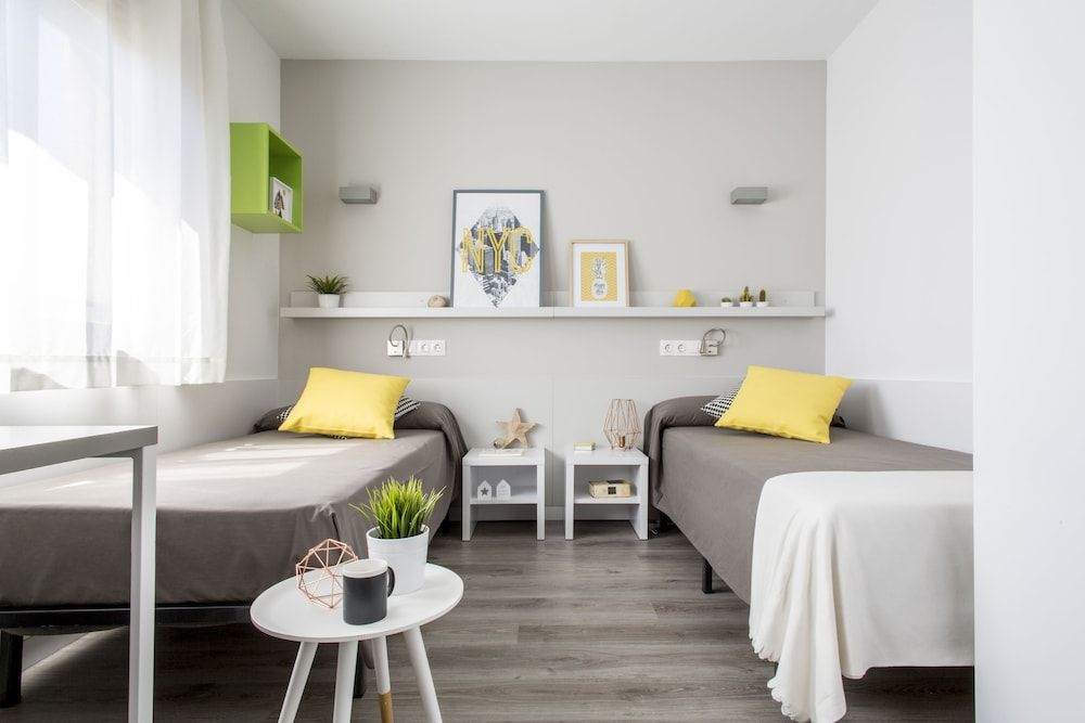 Residencia Universitaria Resa Barcelona Diagonal - Campus Accomodation Classic Twin Room