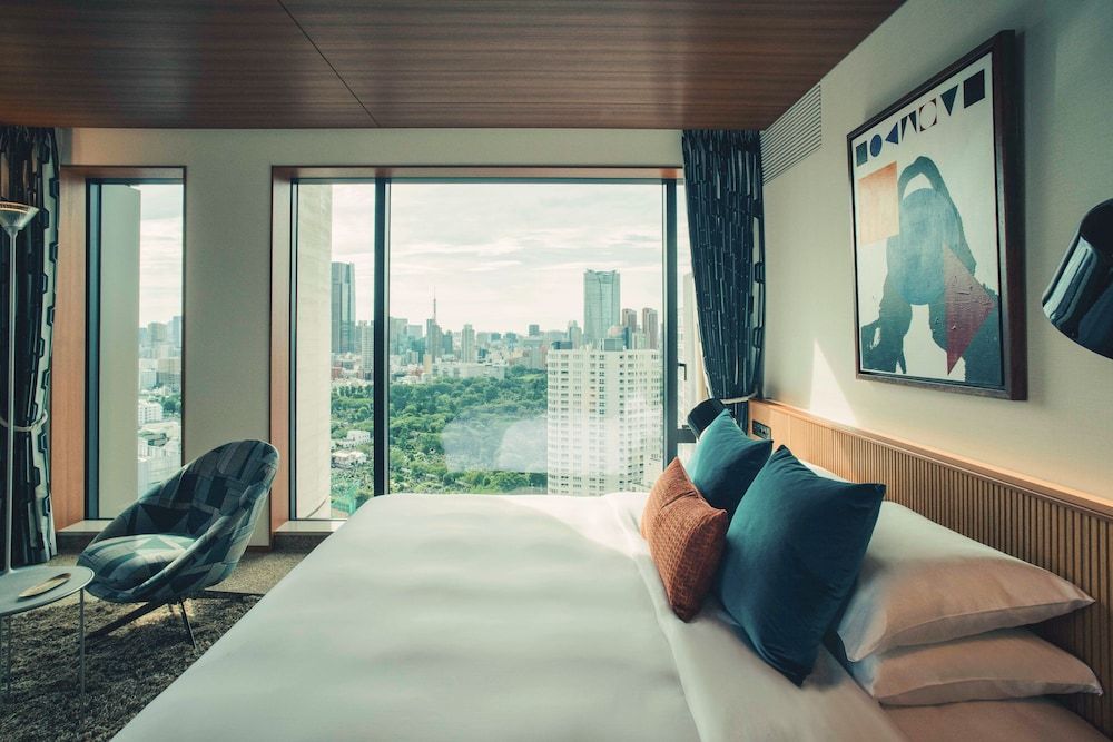 The Aoyama Grand Hotel Deluxe King Room with City view, Non Smoking