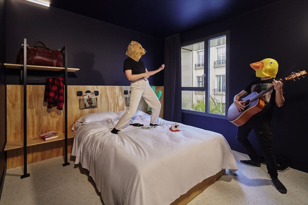 Jo&Joe Paris Nation - Hostel Chambre Double avec salle de bains privée - Accessible aux personnes à mobilité réduite 4