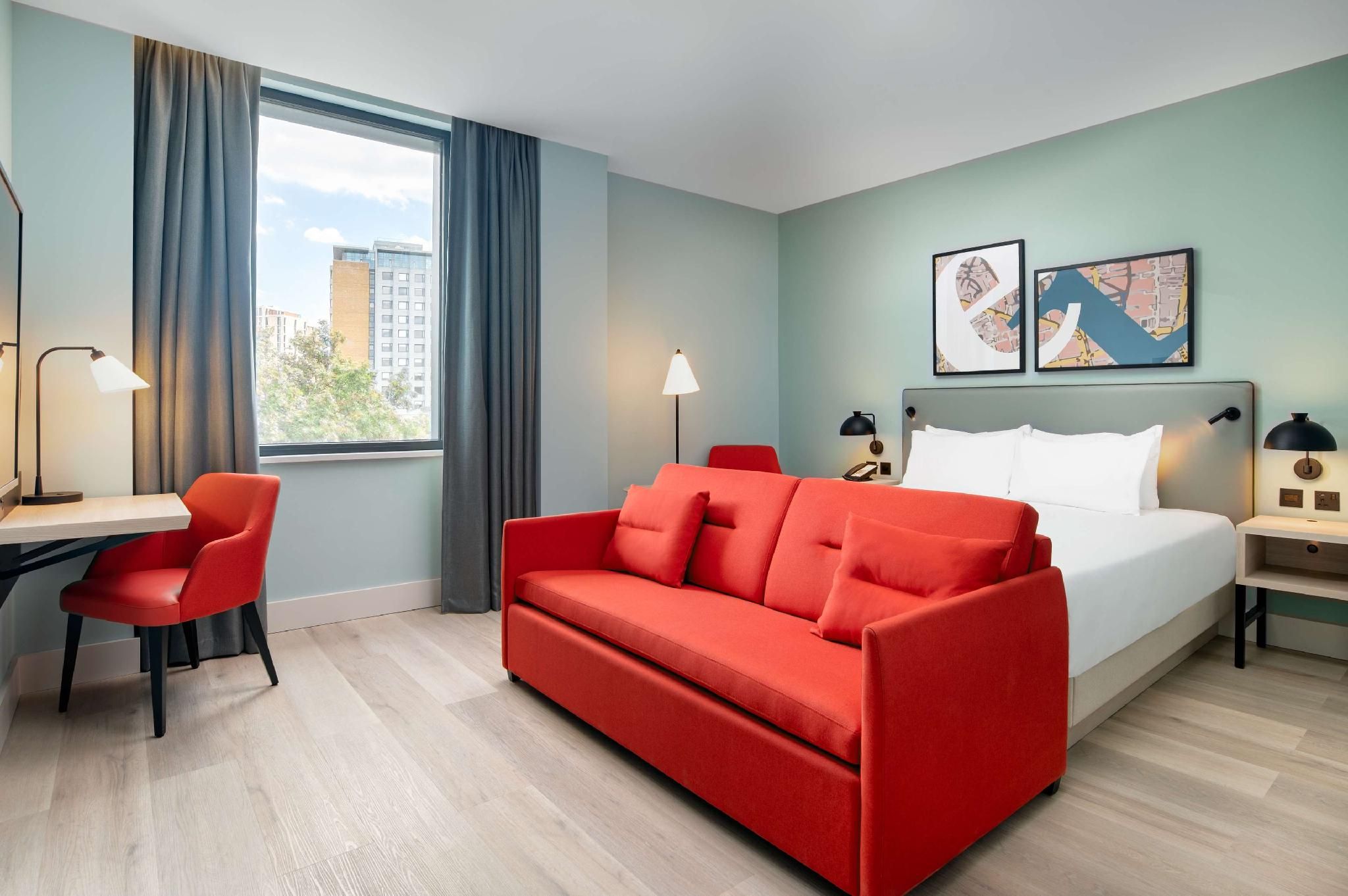 King Bed With Sofa Bed