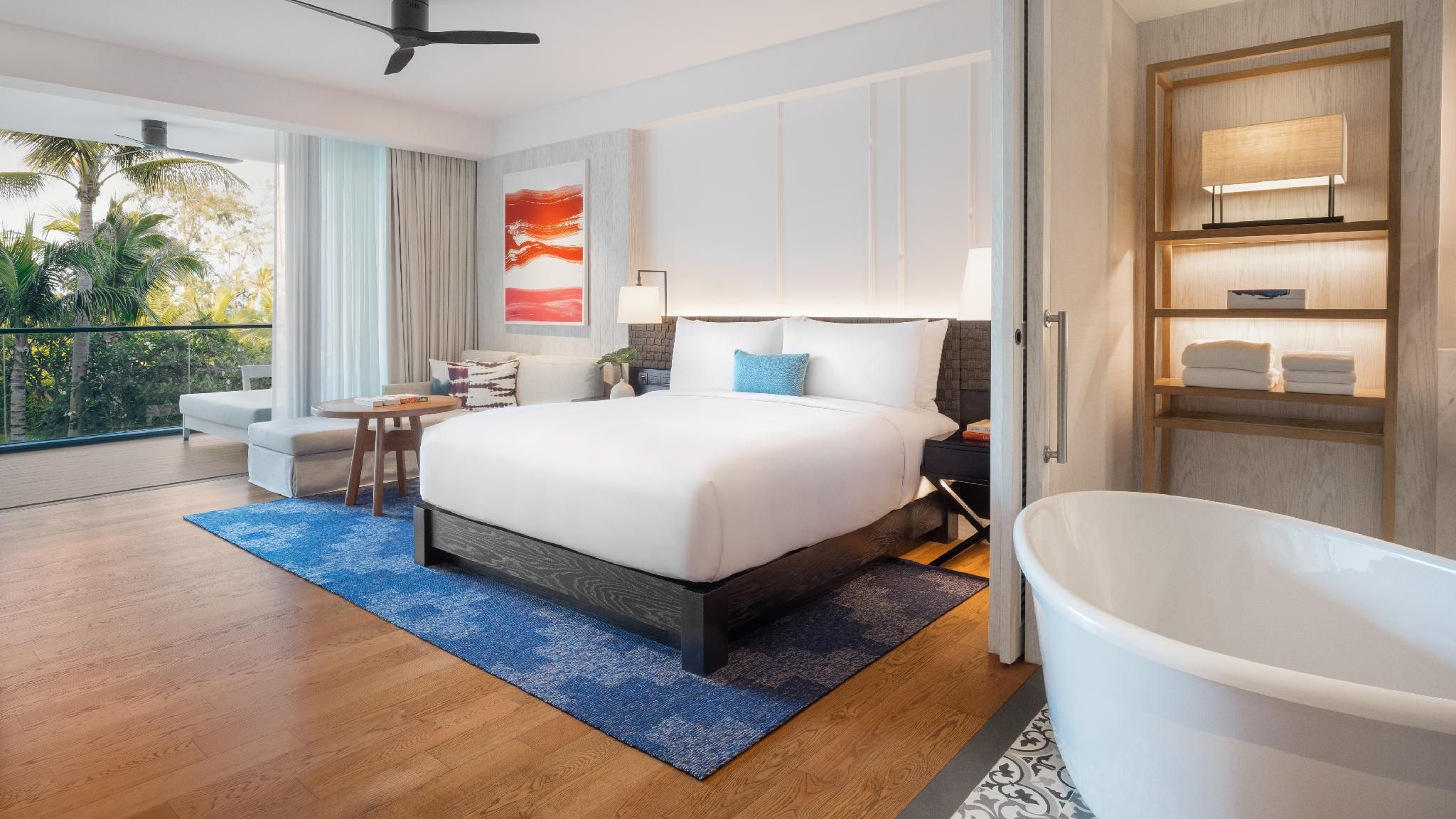 1 King And 2 Twin Family Room