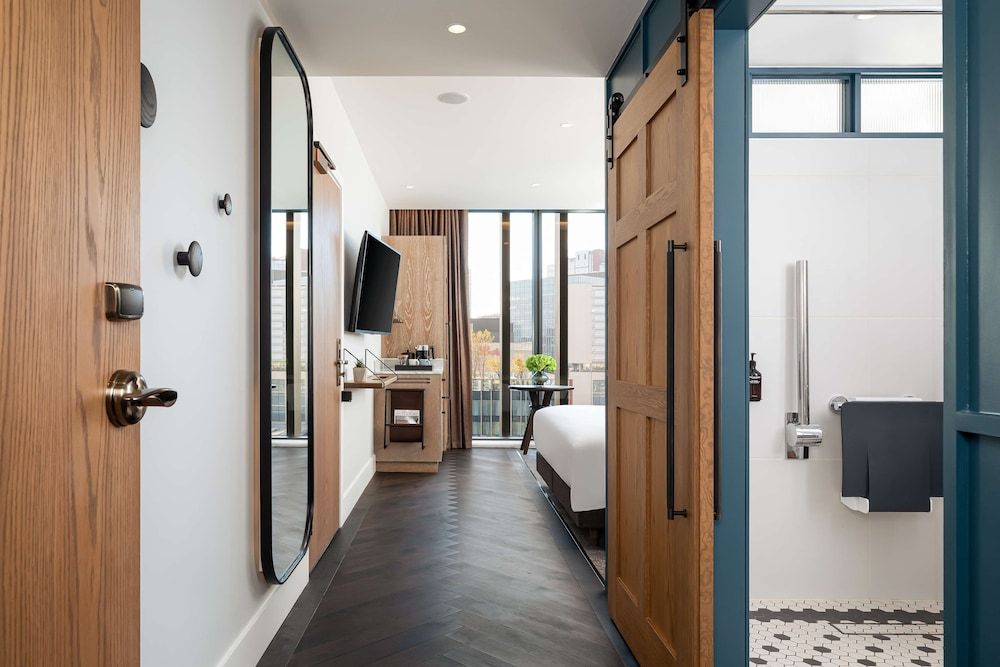 The Gantry London, Curio Collection by Hilton Room, 1 King Bed, Accessible 5