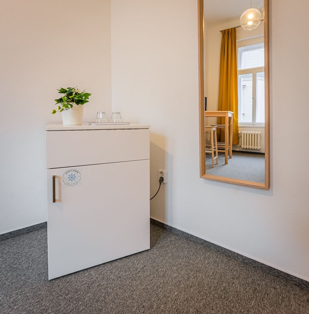 Hotel Ostaš City Double or Twin Room, 1 Bedroom, Refrigerator, City View 8