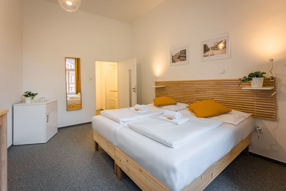 Hotel Ostaš City Double or Twin Room, 1 Bedroom, Refrigerator, City View 2