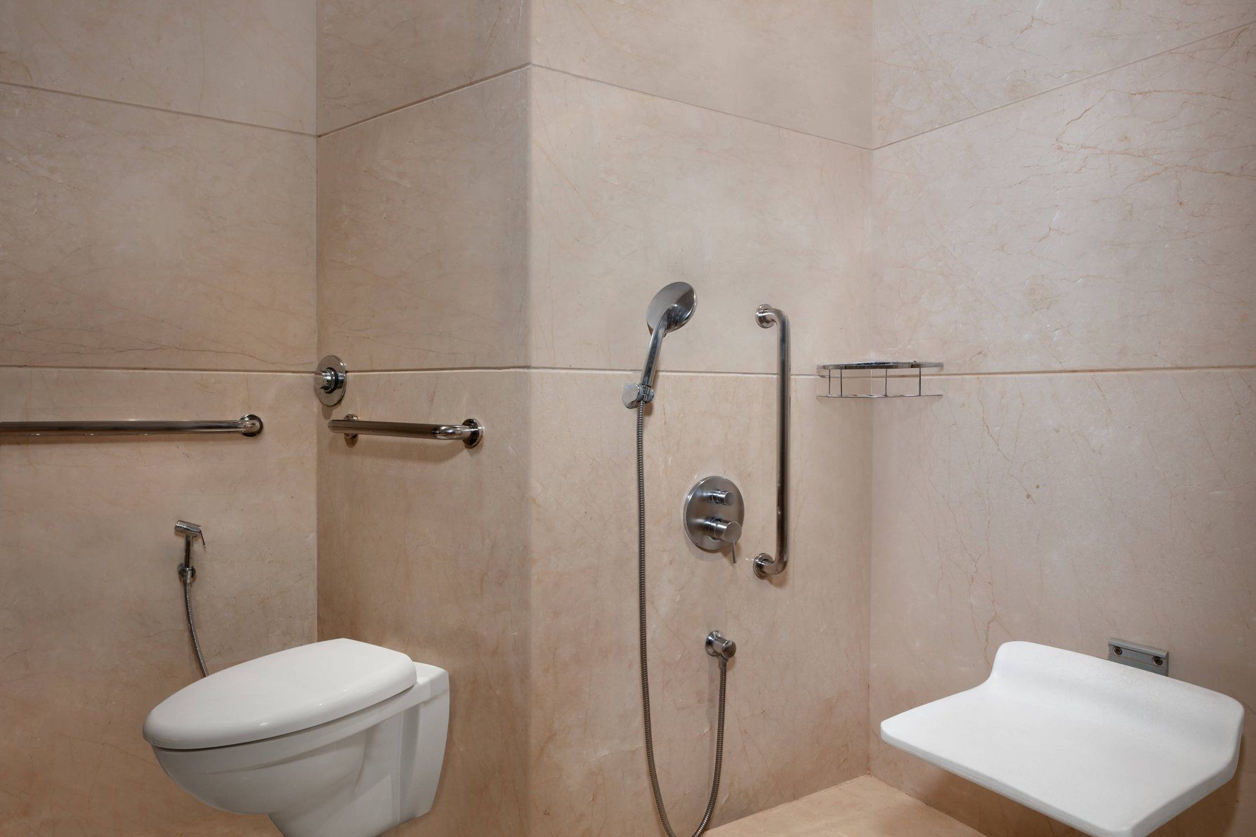 Accessbile Bathroom - Roll-In Shower