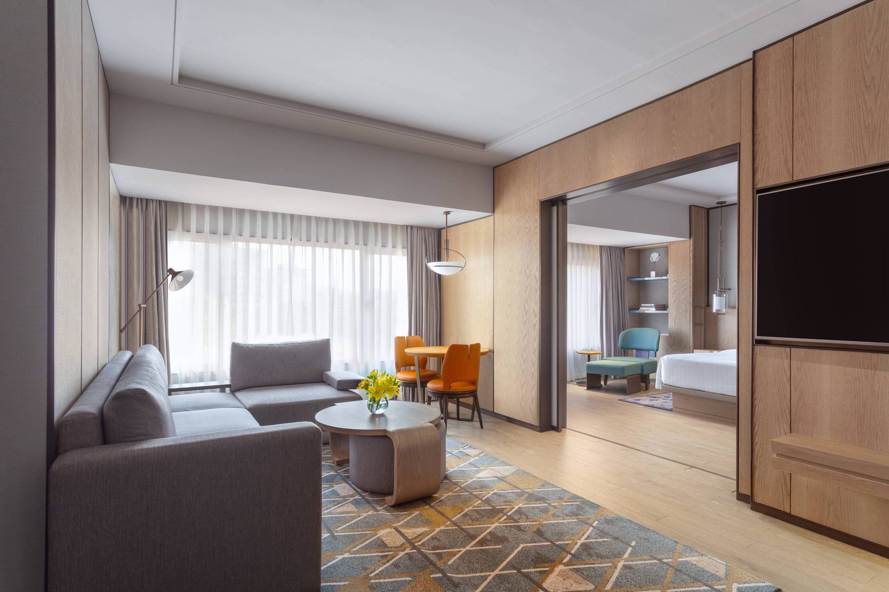 Marriott Suite - Living Room