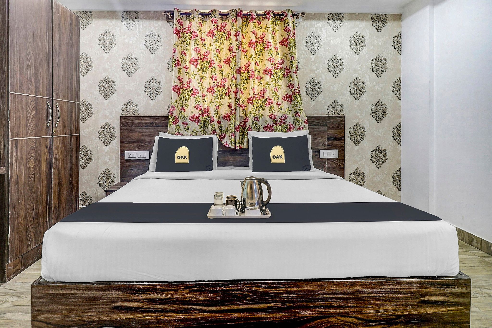 Townhouse OAK SRK White Inn Near Ragigudda Sri Prasanna Anjaneyaswamy Temple Classic Room 20