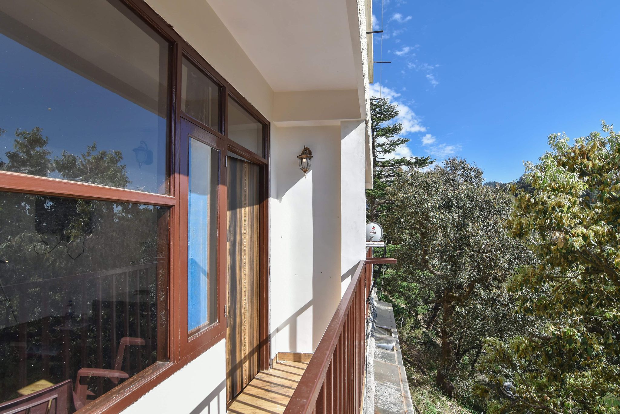 Apartment with mountain view