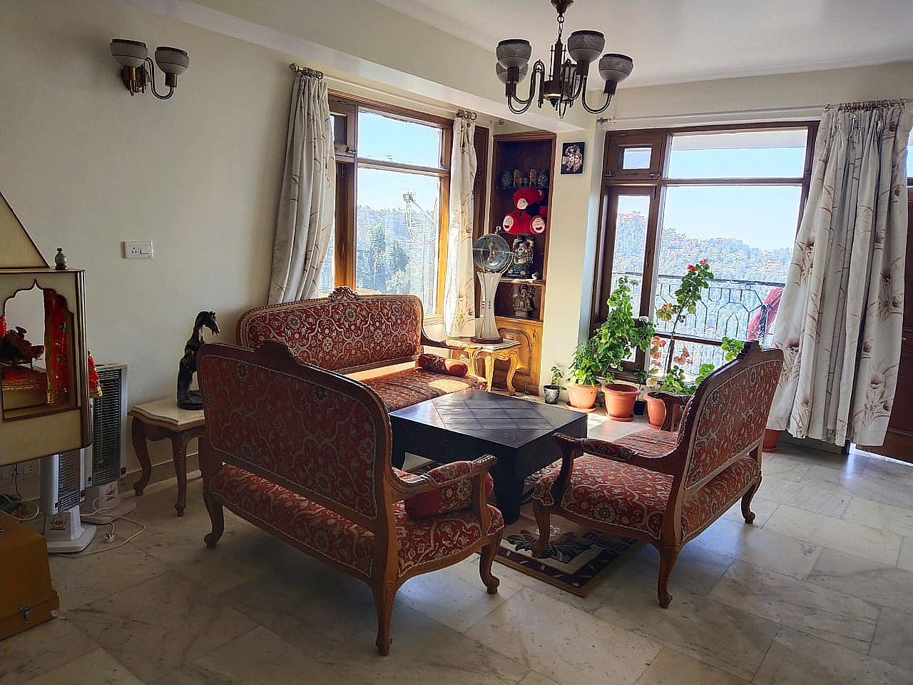 3 BHK Apartment with Mountain View