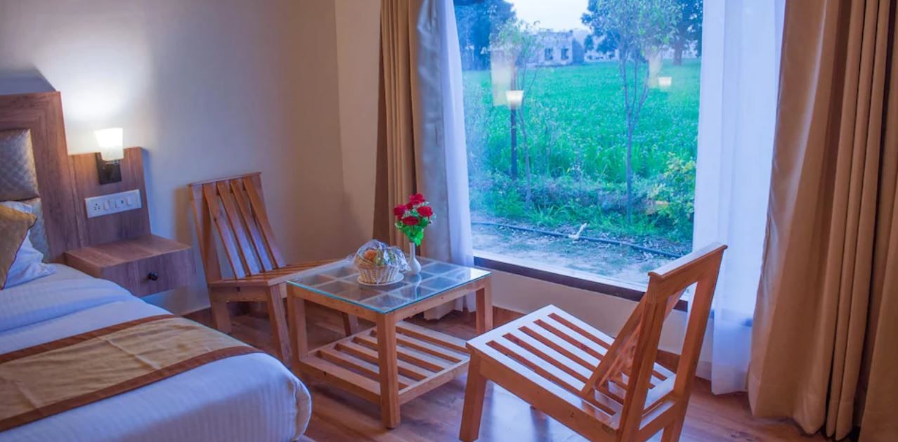 BRAR Tiger Resort Corbett By Royal Collection Deluxe Room With Common Garden View 2