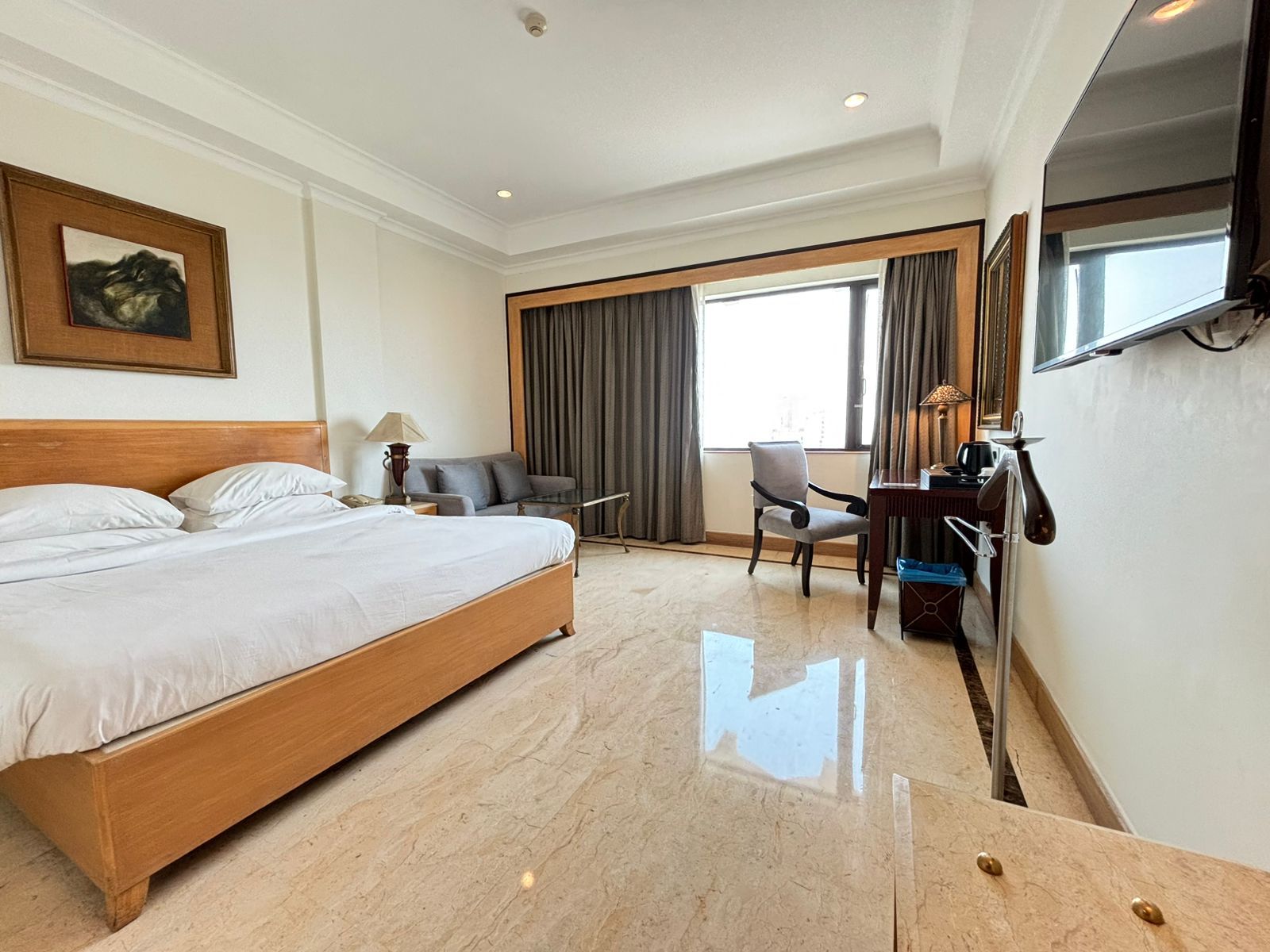 The Hans New Delhi Deluxe Room