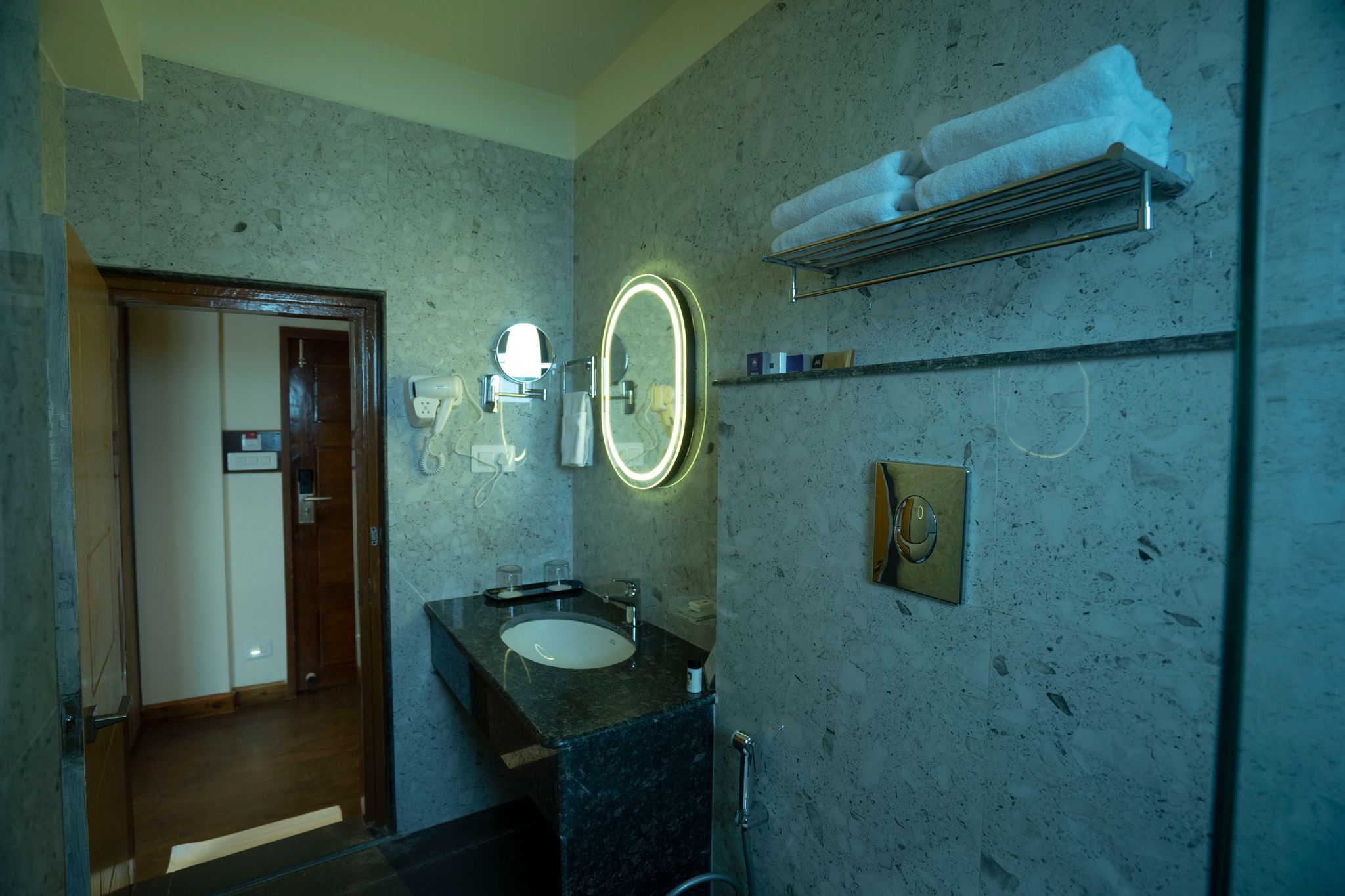 Attic Room with Heaters