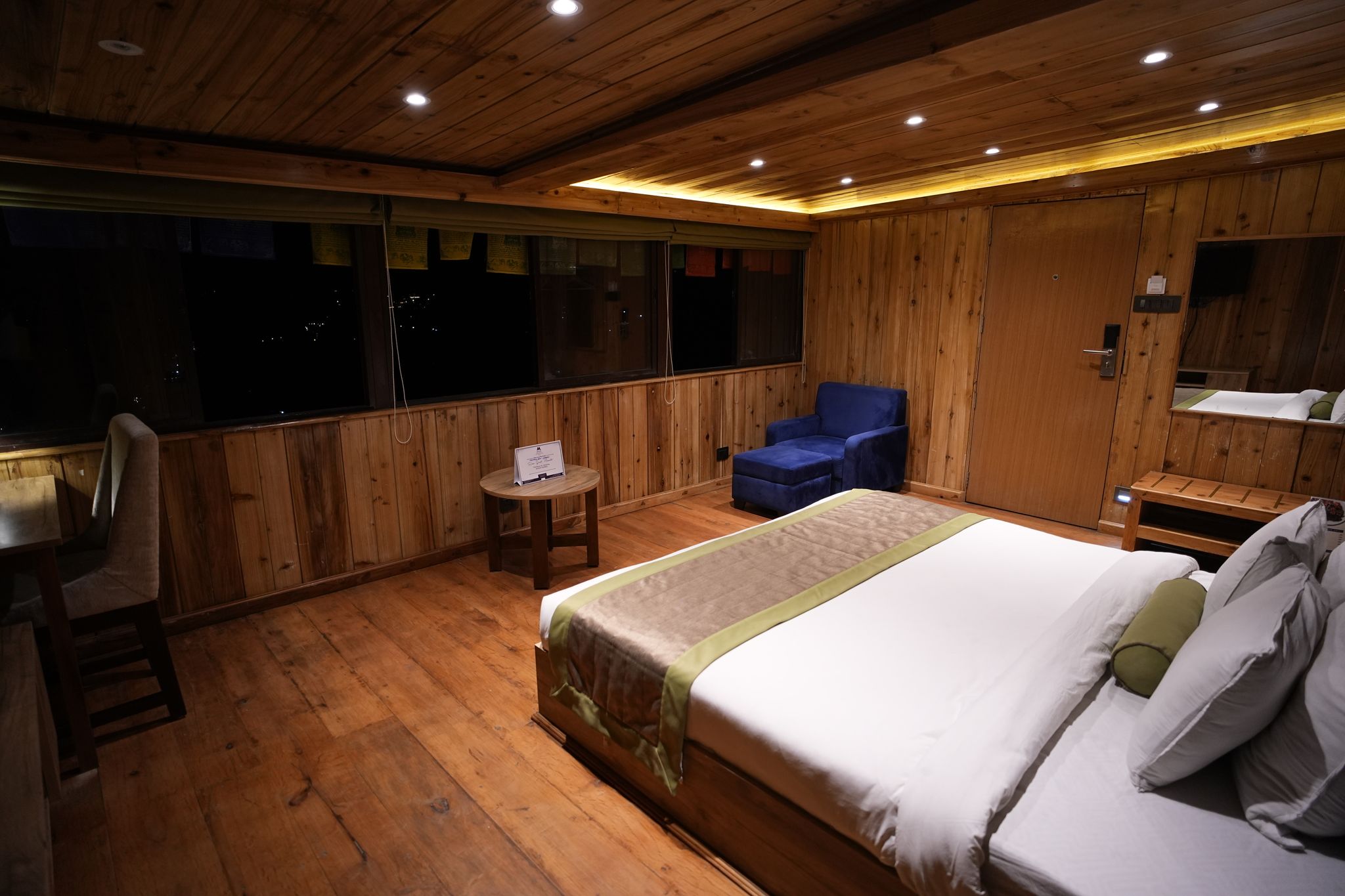 Attic Room with Heaters