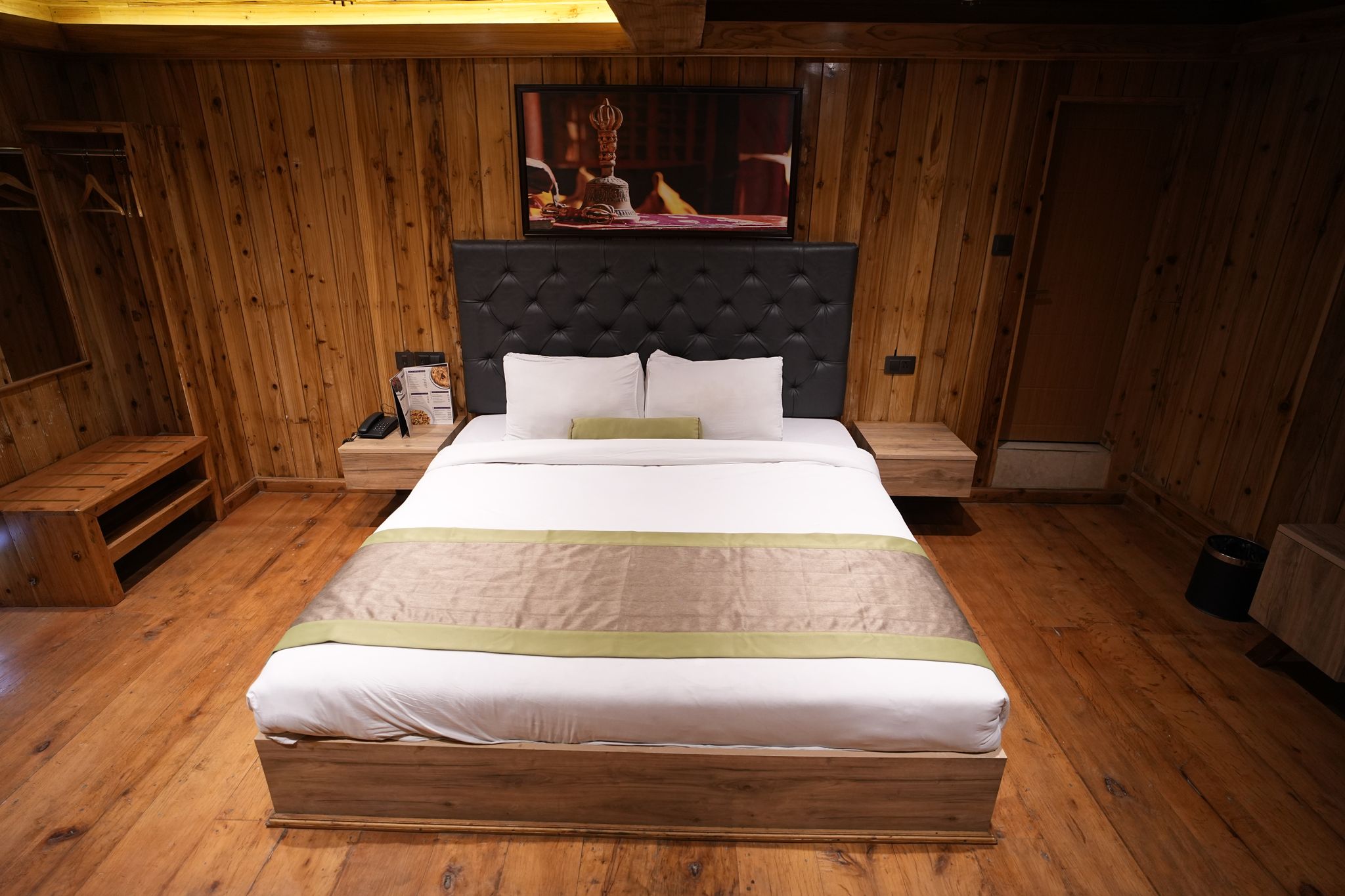 Attic Room with Heaters