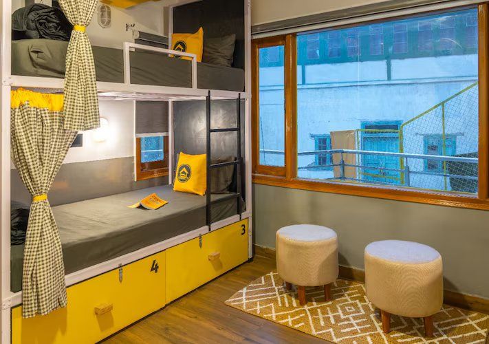 Bed in 4 Bed Mixed Dormitory x A block
