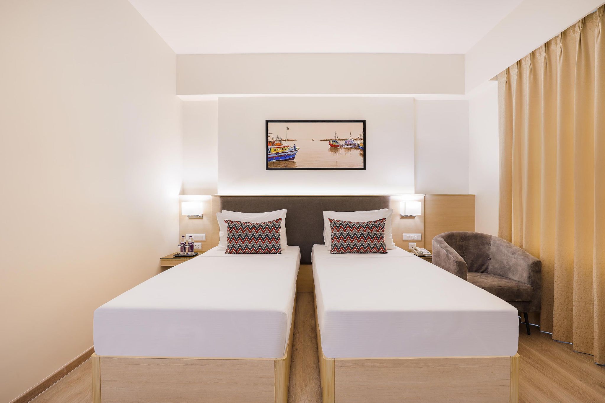 Keys Lite By Lemon Tree Hotels Sreekanya Superior Twin Room 2