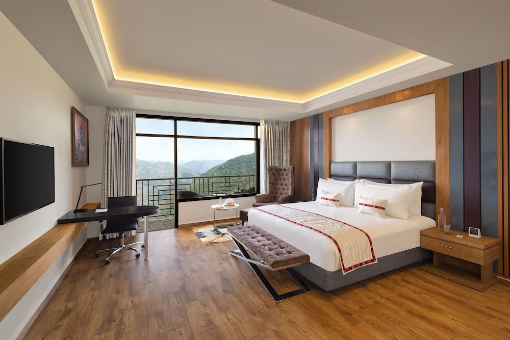 juSTa Cliffend Resort & Spa, Mashobra Deluxe Room with Private Balcony 4