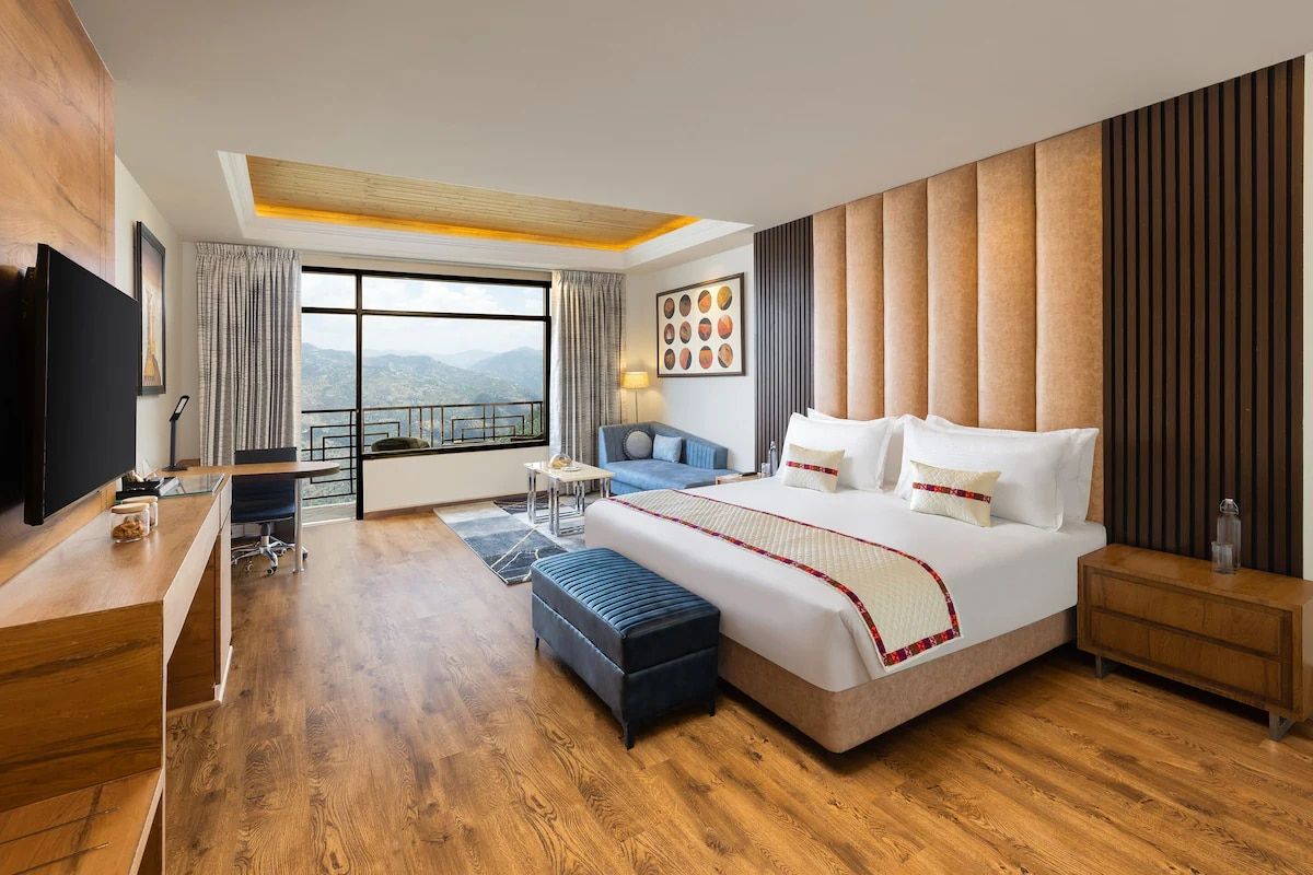 juSTa Cliffend Resort & Spa, Mashobra Deluxe Room with Private Balcony 2