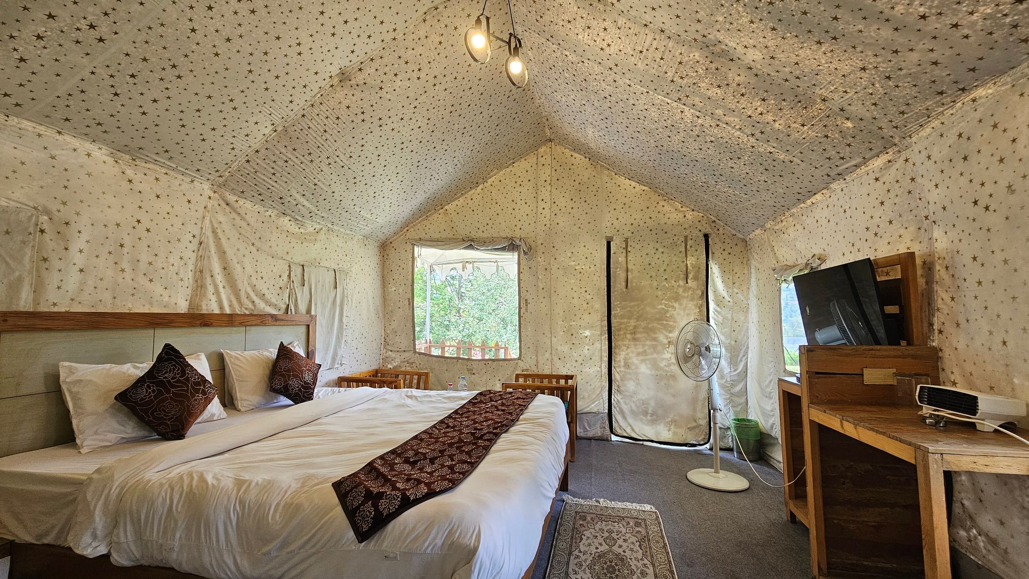 Niyama Jungle Resorts Swiss Tent Garden View