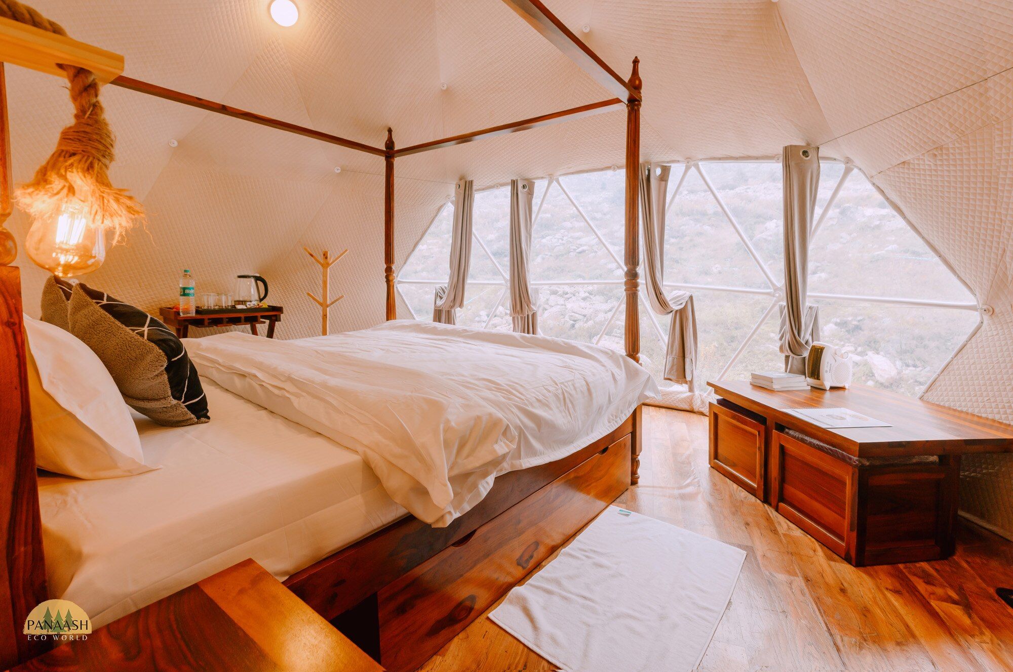 Panaash Eco World - A Luxury Glamping Dome Resort in Manali Romantic Glamping King Room 2