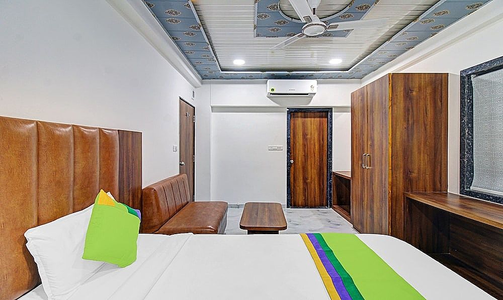 Treebo Hotel Rk Inn, Railway Station Deluxe Double Room 6