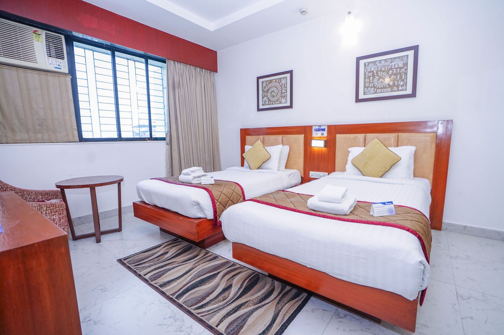 The Altruist Navi Mumbai Hotel Deluxe Twin Room 4