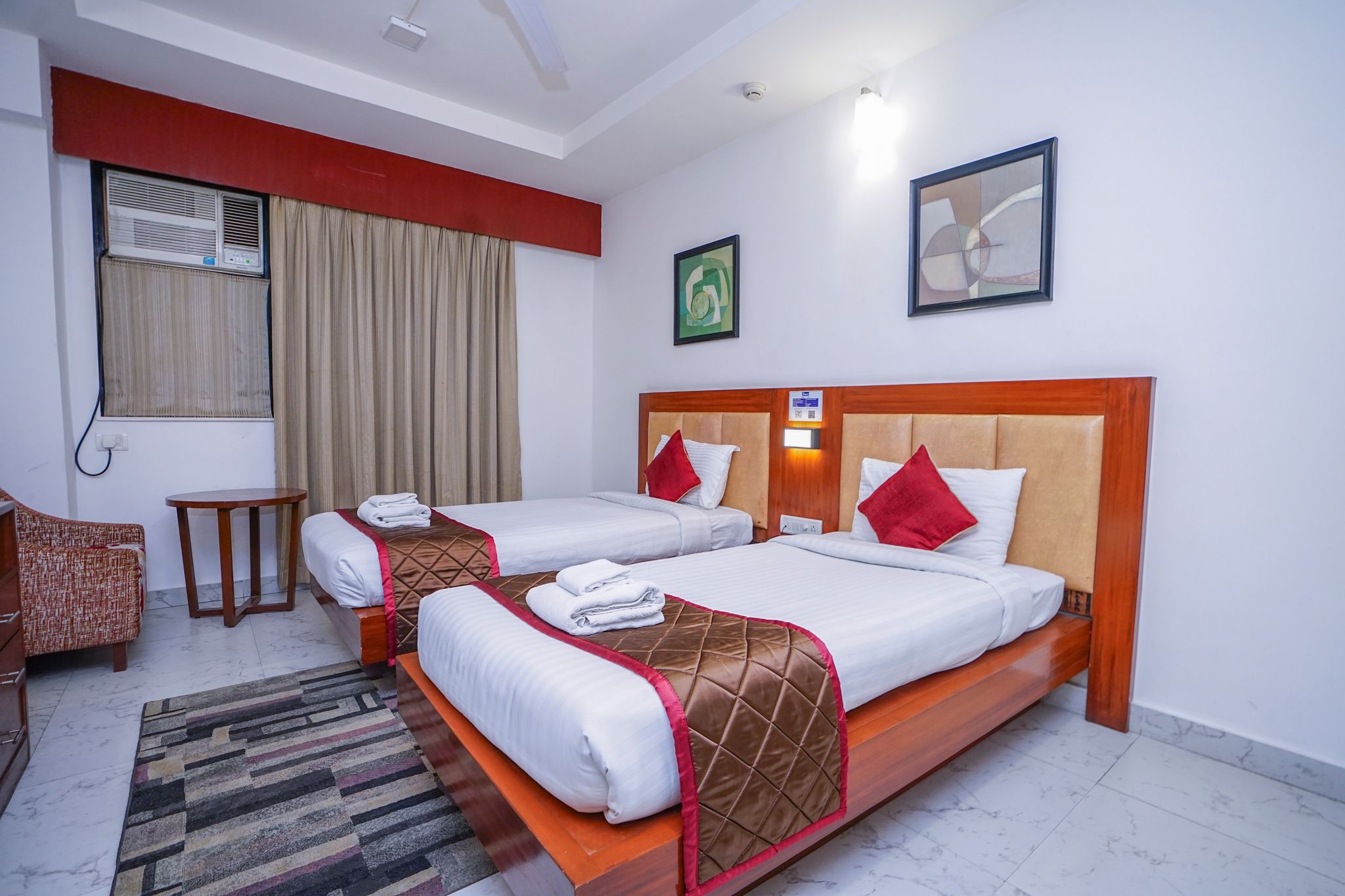 The Altruist Navi Mumbai Hotel Deluxe Twin Room 5