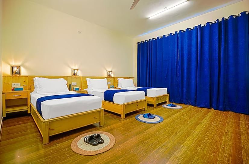Single Bed in Female Triple Share Dormitory Room