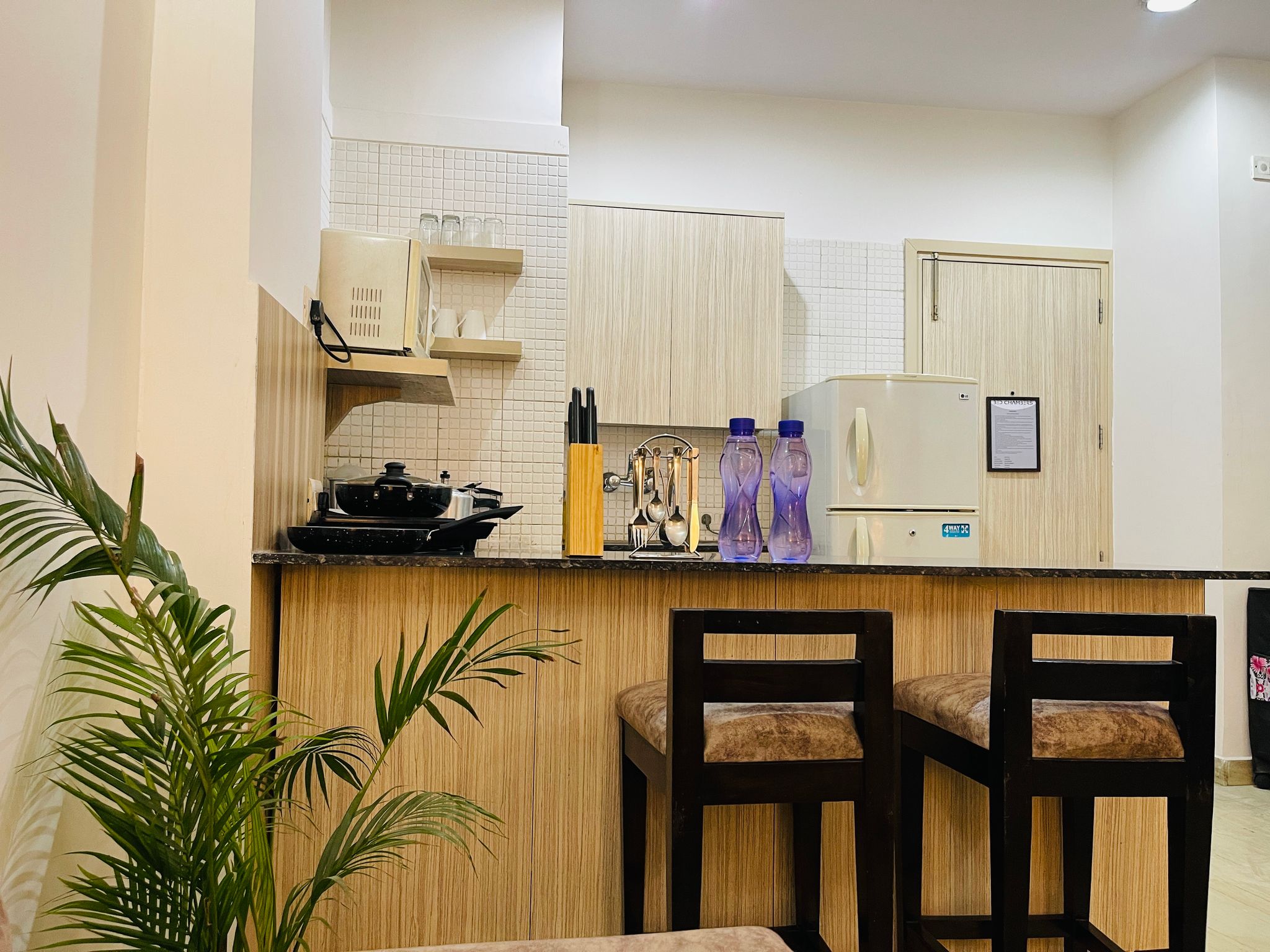 undefined 1BHK Premium Apartment with Balcony @BedChambers 2