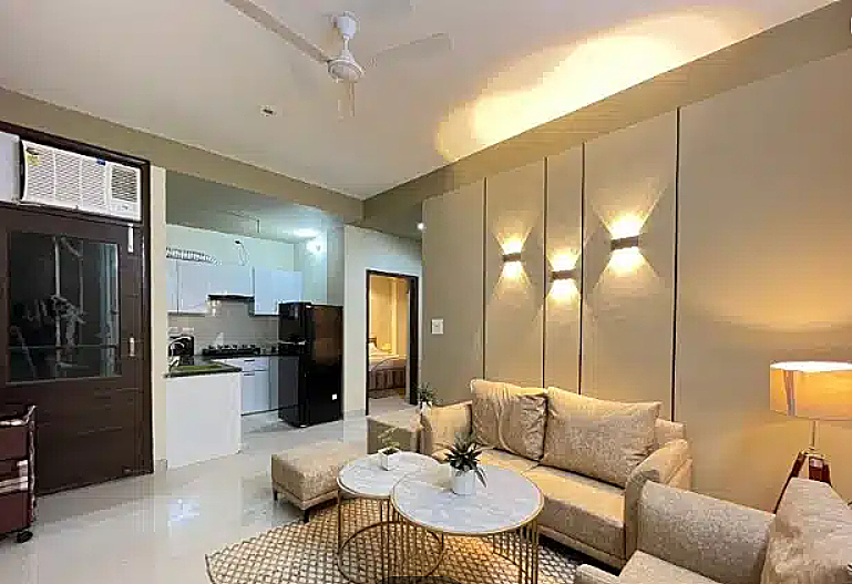 Bedchambers Medicity Serviced Apartments GGN-2BHK Studio 12