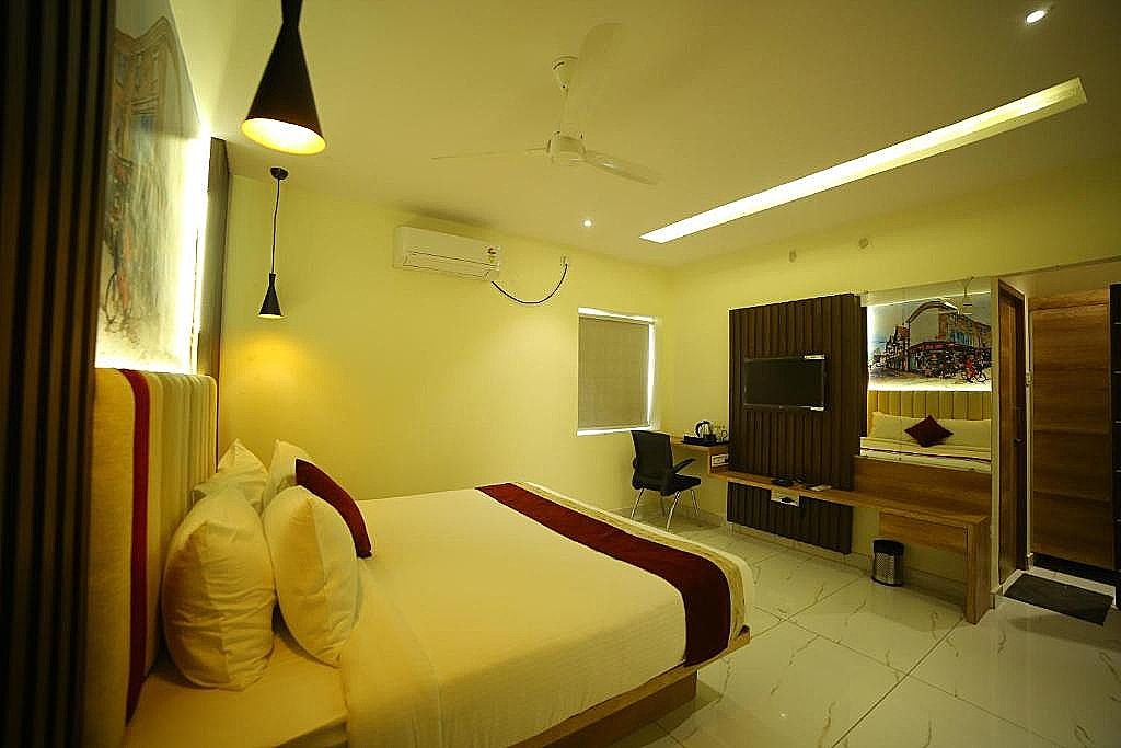 The Butterfly Luxury Serviced Apartments Benz Circle Vijayawada Premium Rooms