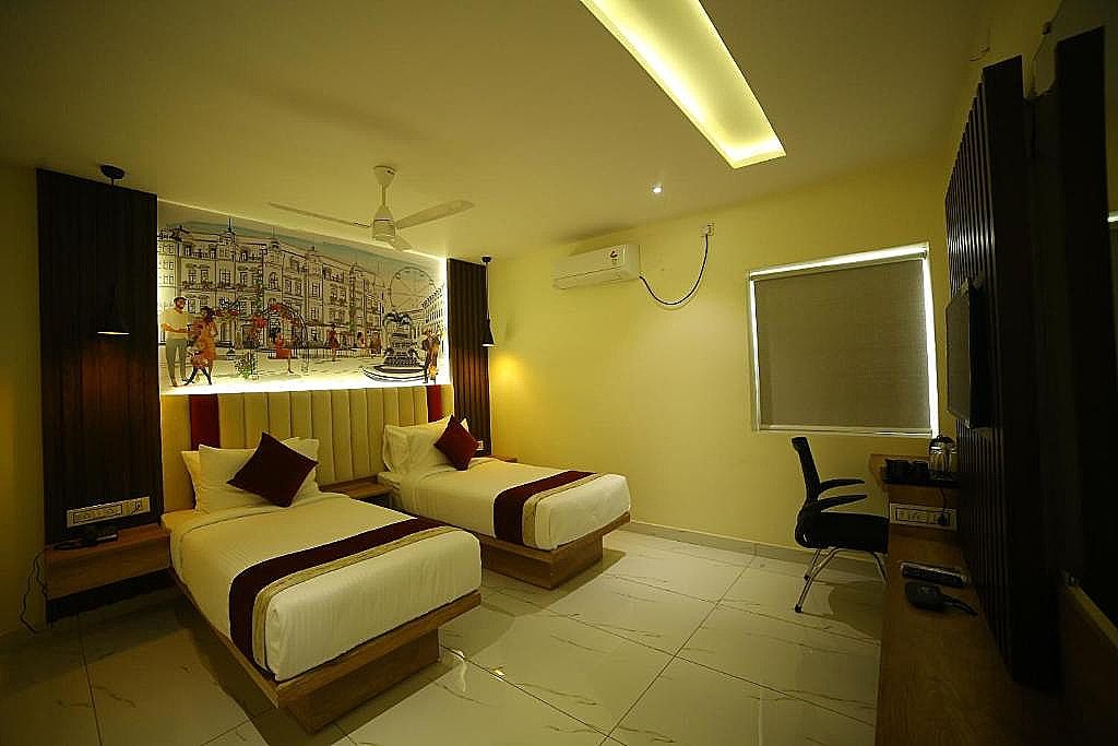 The Butterfly Luxury Serviced Apartments Benz Circle Vijayawada Premium Rooms 2