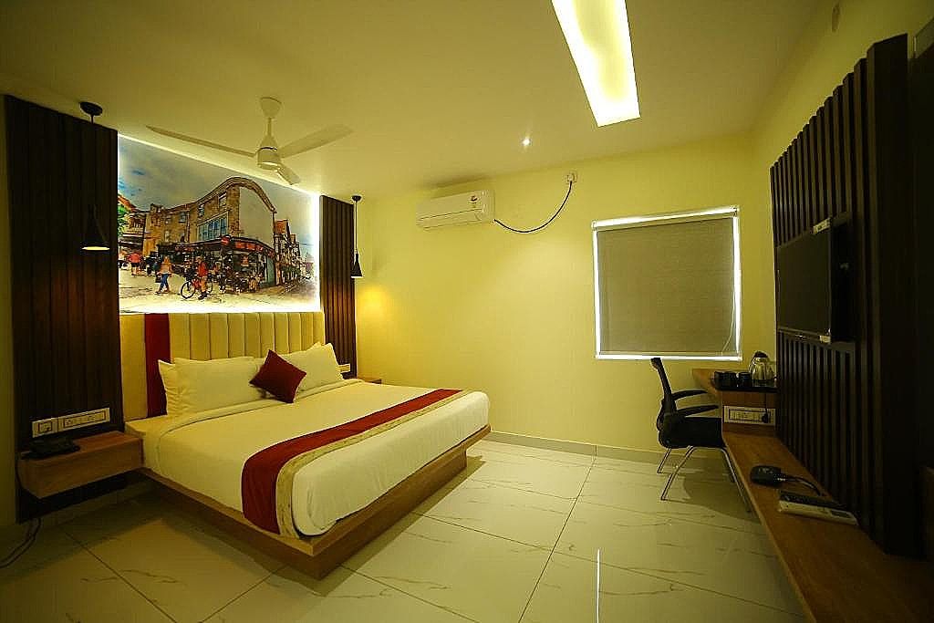 The Butterfly Luxury Serviced Apartments Benz Circle Vijayawada Premium Rooms 4