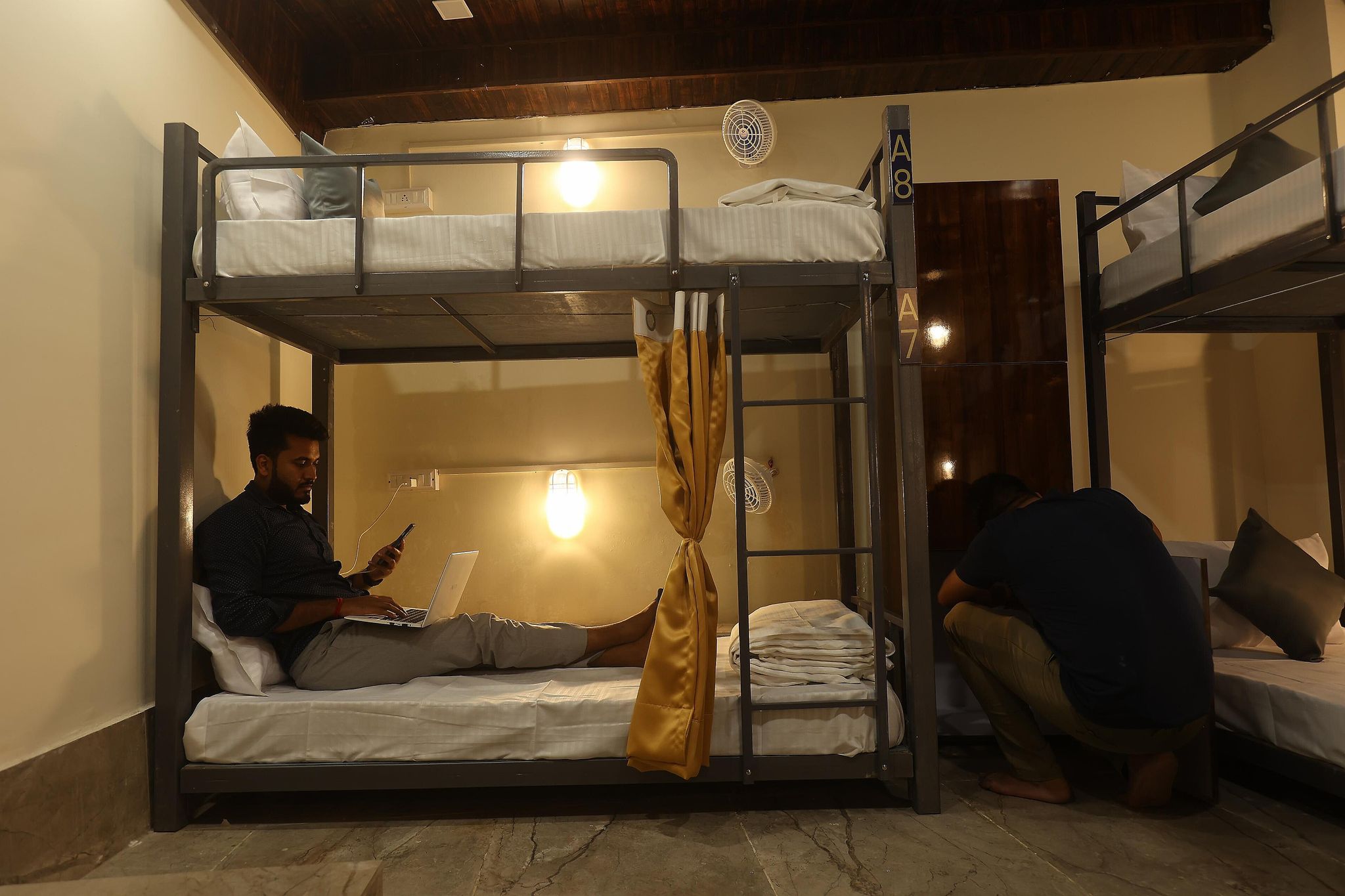 Bed in 8-Bed Dormitory Room