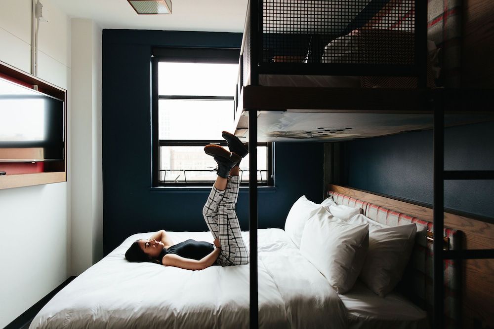 The Revolution Hotel Standard Room, Multiple Beds (Bath down the hall) 11